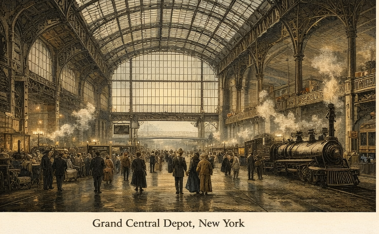 Grand Central Depot: Predchodca ikonického terminálu